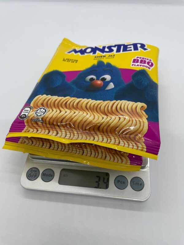 Mamee Monster Noodle Snack Bbq Flavour - Image 6