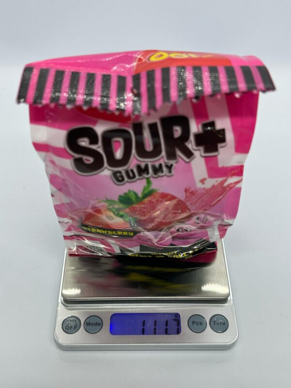 Lot 100 Sour+ Gummy Strawberry (25 pcs) - Image 3