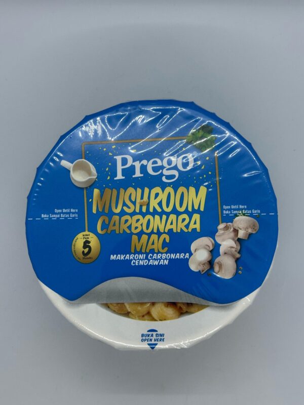 Prego Mushroom Carbonara Mac