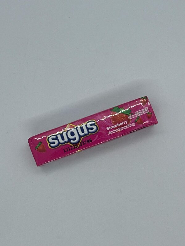 Sugus Strawberry Flavour Chewy Candy (10 pcs)