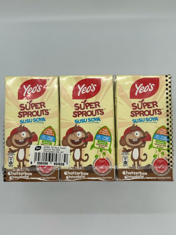 Yeo's Super Sprouts Susu Soya (6 pcs)