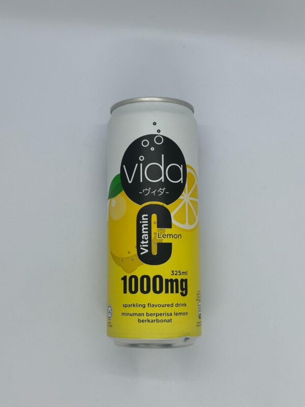 Vida Vitamin C Lemon Sparkling Flavoured Drink