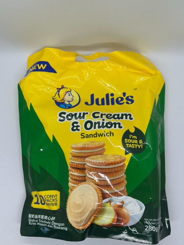 Julie's Sour Cream & Onion Sandwich (10 Pack)