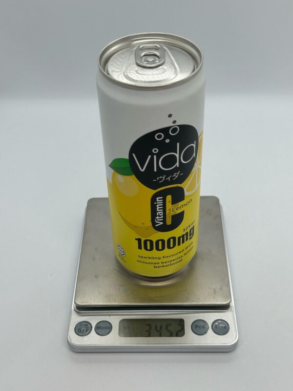 Vida Vitamin C Lemon Sparkling Flavoured Drink - Image 2