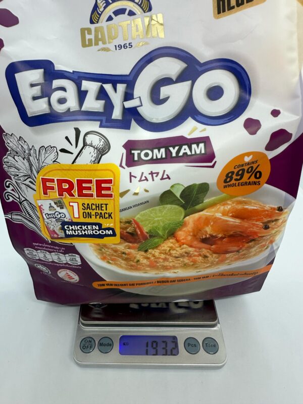 Captain Tomyam Instant Oat Porridge (6 pcs) - Image 2