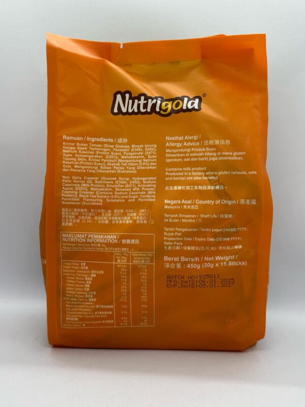 Nutrigold Milk Tea (15 pack) - Image 3