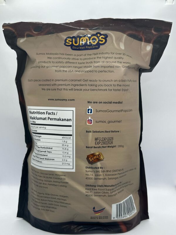 Sumo's Rich Chocolate Popcorn (8 pack) - Image 3