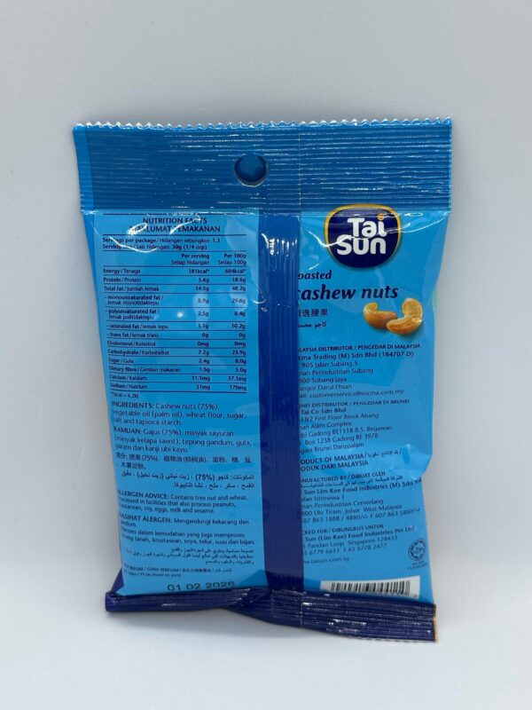 Tai Sun Roasted Cashew Nuts - Image 3