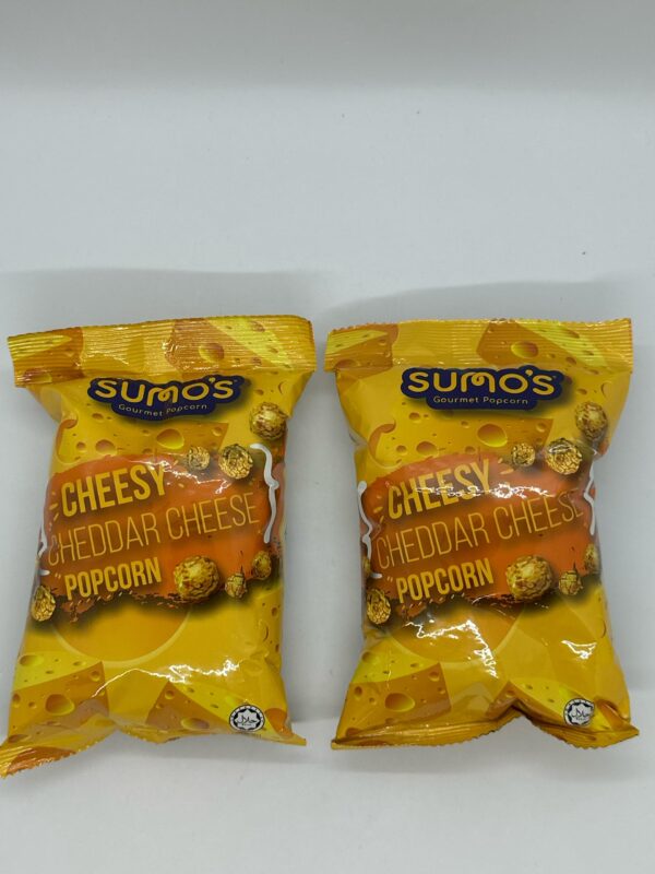 Sumo's Cheeszy Cheddar Cheese Popcorn (8 Pack) - Image 5