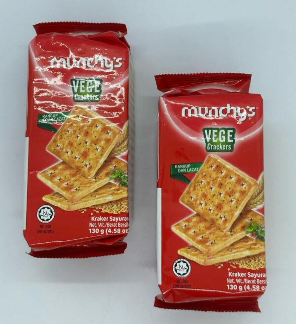 Munchy's Vege Crackers (3 pack) - Image 5