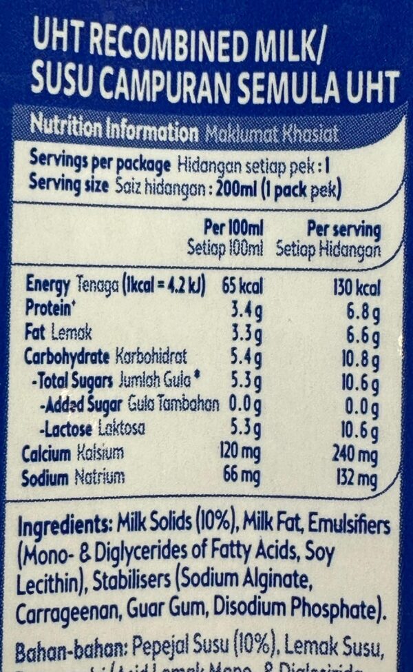 F&N Magnolia Full Cream Milk (6 pcs) - Image 4